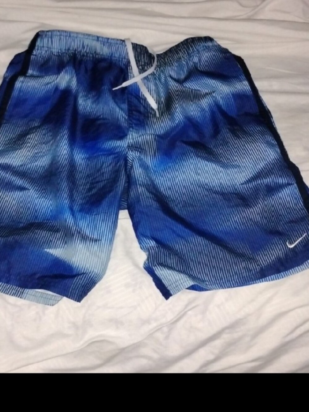 Nike Blue Gradient Athletic Shorts